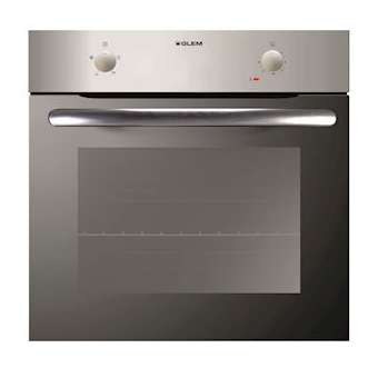 Four convection émail lisse - 4 fonctions - Porte plein verre - Vitre amovible|Airlux-ALXGFL402IX