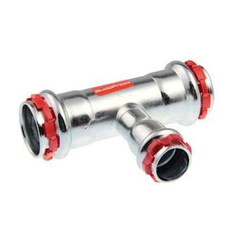 VSH SudoPress Carbone Té réduit FFF 22x15x22|Aalberts Integrated Piping Systems BV-IPH6560994