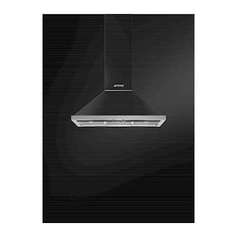 Hotte décorative - Murale pyramidale - 90 cm - 2 manettes de commande|Smeg france-SMFKPF9AN