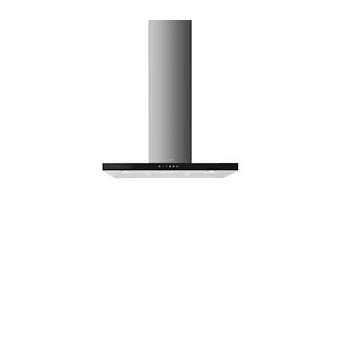 Hotte décorative - Murale box 'Linéa' - 90 cm - touches sensitives|Smeg france-SMFKS905NXE2