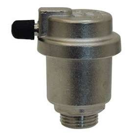PURGEUR D'AIR AUTOMATIQUE LAITON NICKELE DROIT SORTIE HORIZONTALE 1/2'|Adg-AF9916-15-N