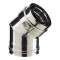 COUDE A 45DEG 80-130 PGI Non Peint EC 45DEG80/130PGI
