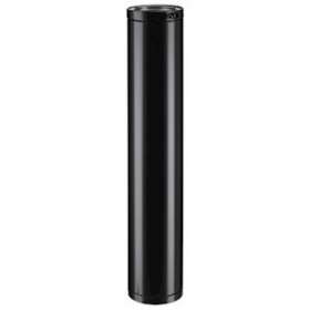 ELEMENT DROIT 1150 0:150 ZI Couleur: NOIR MAT - RAL 9019 ED 1200-150 ZI|Poujoulat-PJT231500179019