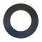 ROSACE DE FINITION 150 TZ Couleur: NOIR MAT - RAL 9019 ROS EDP150TZ