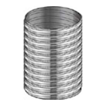 FLEXIBLE INOX LISSE 200 UN 1 M|Poujoulat-PJT512007000