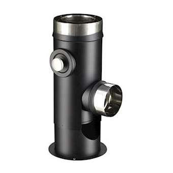 SUPP SOL REGL GD MOD 80/130PGI Couleur: NOIR9030 - RAL 9030 SSR G 80/130PGI|Poujoulat-PJT370805079030