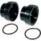 KIT 2 RACCORDS. PVC POUR POMPE KS 1.5 à 3HP.