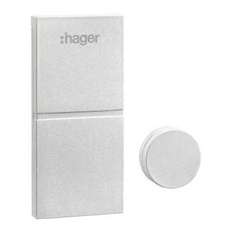 Détecteur d'ouverture miniature blanc|Hager-HAGRLA010T