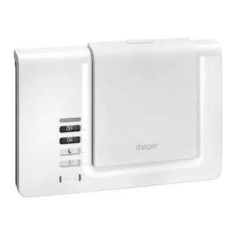 Clavier vocal avec lecteur de badge|Hager-HAGRLF102F