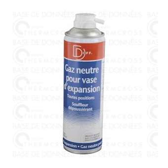 Gaz neutre pour gonflage de vase d'expansion aérosol 650/252ml|Diff-VLL904563
