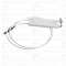 Électrode allumage & câble & cosses 2,8|Diff-VLL87168356060-GE