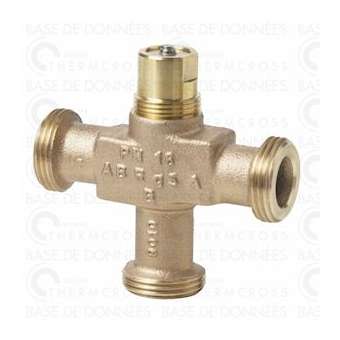 Vanne siège 3V 5.5mm M1' Kvs2.5|Diff-VLLVXG44.15-2.5-SI