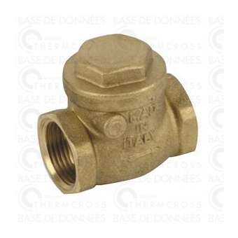 Clapet simple battant siège métal F1/2'|Diff-VLL110250