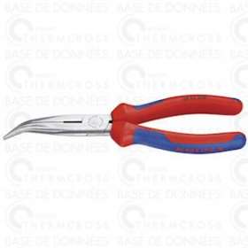 Pince coupante demi-ronde becs coudés à 40DEG|Diff-VLL902508