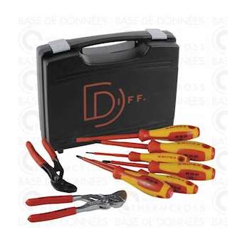 Mallette indispensable outillage 8 pièces|Diff-VLL902515