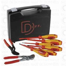 Mallette indispensable outillage 8 pièces|Diff-VLL902515