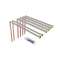 Kit de 6 tubes hydraulique flexible