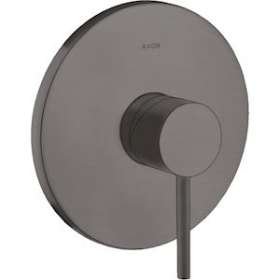 Set de finition pour Mitigeur douche encastré noir chromé brossé|Hansgrohe-HA310616340