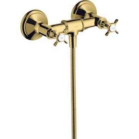 Mélangeur douche aspect doré poli|Hansgrohe-HA316560990