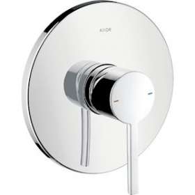 Set de finition pour Mitigeur douche encastré aspect acier inox|Hansgrohe-HA310614800