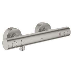 Mitigeur thermostatique Douche Grohtherm 1000 Cosmopolitan M Supersteel|Grohe-GO234065DC2