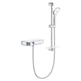 thermostatique douche 1/2' ensemble de douche Grohtherm SmartControl Chromé|Grohe-GO234720000
