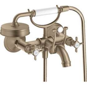 Mélangeur Bain/douche nickel brossé|Hansgrohe-HA316540820