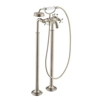 Mélangeur bain/douche à pont nickel brossé|Hansgrohe-HA316547820