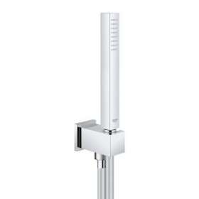 Ensemble de douche 1 jet avec support mural Euphoria Cube Stick Chromé|Grohe-GO226405000