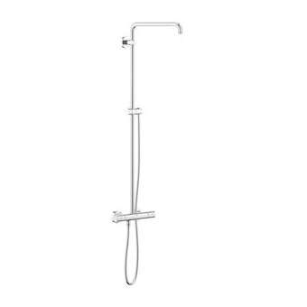 Colonne de douche avec mitigeur thermostatique Euphoria System Chromé|Grohe-GO226241000