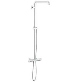 Colonne de douche avec mitigeur thermostatique Euphoria System Chromé|Grohe-GO226241000