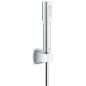 Ensemble de douche 1 jet avec support mural Grandera Stick Chromé|Grohe-GO227993000