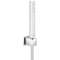 Ensemble de douche 1 jet avec support mural Euphoria Cube Stick Chromé