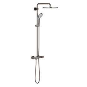 Colonne de douche mitigeur thermostatique Euphoria System 310 Hard Graphite|Grohe-GO226075A00