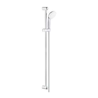 Ensemble de douche 1 jet avec barre Tempesta 100 Chromé|Grohe-GO227925001