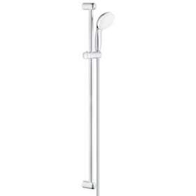 Ensemble de douche 1 jet avec barre Tempesta 100 Chromé|Grohe-GO227925001