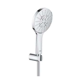 Ensemble de douche 3 jets avec support mural Rainshower SmartActive 130 Chromé|Grohe-GO226581000