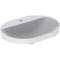 Vasque à enc. Geberit VariForm obl, plage rob., 60x45, sans trop-plein, Bl|Geberit-GBR500.734.01.2