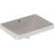 Vasque à enc. Geberit VariForm rect. 55x40, trop-plein, Blanc|Geberit-GBR500.736.01.2