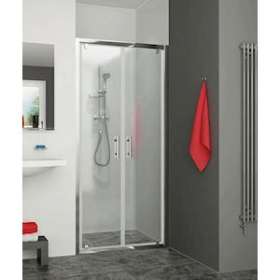 Paroi 2 battants EQUI EI2BT L90 1.9M argent poli v.clair clean|Roth france-OTH1406000023