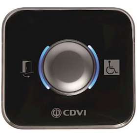 Bouton poussoir CHOC NO/NF bte 68mm lumineux sonore|CDVI-CDABP68LS