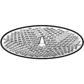 Grille de cuve Geberit pour kit de vidage, pour urinoirs hybrides|Geberit-GBR244.112.00.1