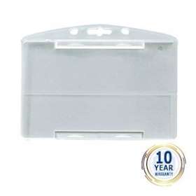 Porte carte rigide format carte de crédit transparent|CDVI-CDAPBR
