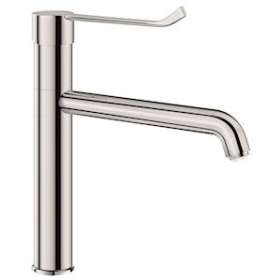Mit. lav. EP à bec haut orientable H.165 L.220 levier Hygiène|Delabie-DL52564T2EP