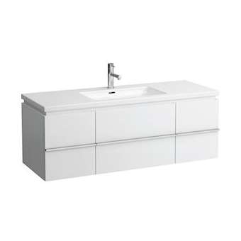 living square lavabo 130 autoportant blanc|Roca france-ROAH8164350001091