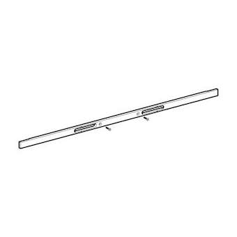 Profilé recouvrement Geberit Monolith lavabo: Aluminium brossé|Geberit-GBR242.724.TA.1