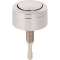 Poussoir Geberit mécanisme chasse type 280 interrompable: Chr bri|Geberit-GBR241.820.21.1