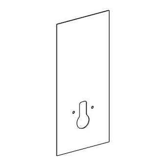 Habillage frontal Geberit Monolith WC sus, 114 cm: Aspect ardoise|Geberit-GBR242.662.00.1