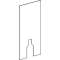 Habillage frontal Geberit Monolith WC sol, 114 cm: Gris velouté / Verre|Geberit-GBR242.667.JK.1