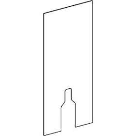Habillage frontal Geberit Monolith WC sol, 114 cm: Aspect ardoise|Geberit-GBR242.667.00.1